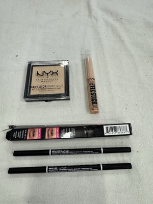NYX PROFESSIONAL MAKEUP Can't Stop Won't Stop Concealer & Powder & Brow Pencils
