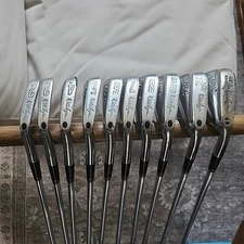 Walter Hagen RH THE HAIG irons 2 thru Sand Iron