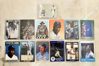 #ad Bo Jackson 13 Card Rare ODDBALL Lot Kansas City Royals $14.88