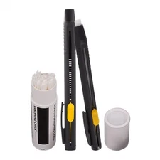 2Pcs Heat Erasable Fabric Marker For Sewing Embroidery Water Soluble Marking Pen