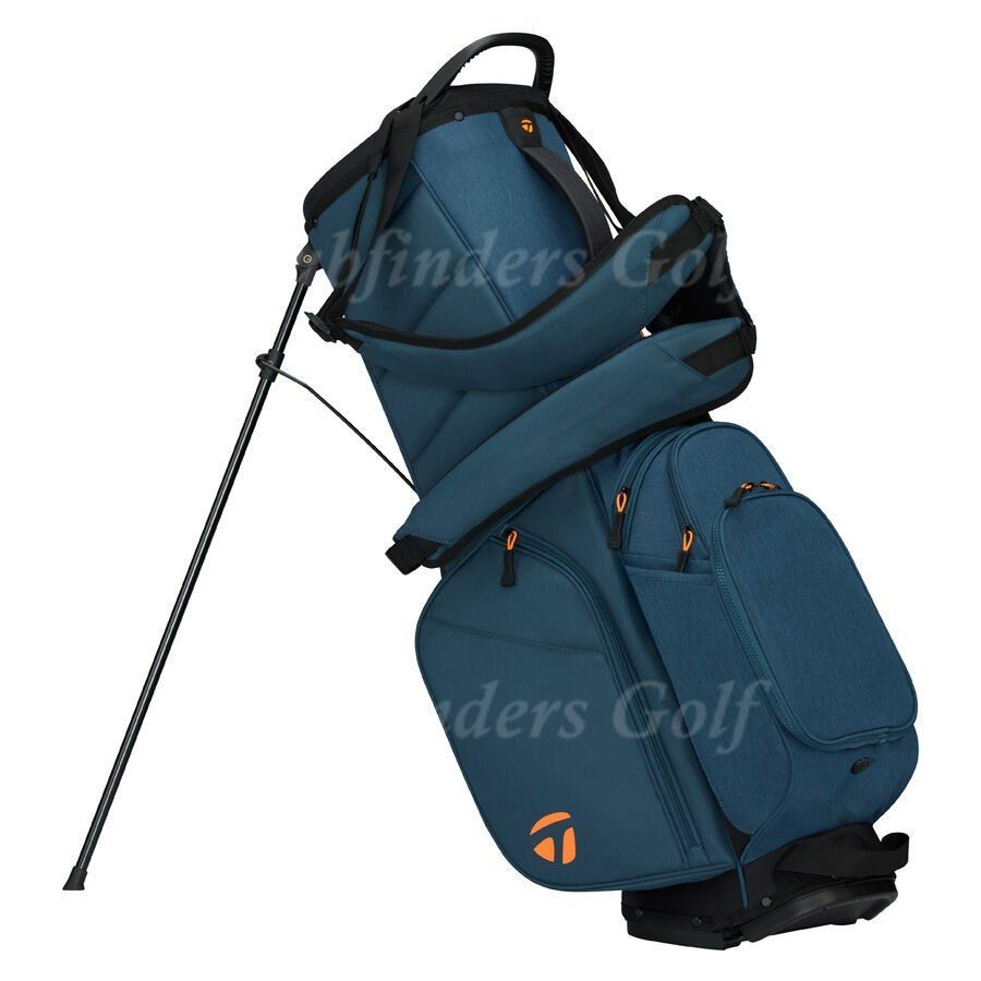 NEW TaylorMade 2026 TM26 FlexTech Navy/Orange Golf Stand Bag w