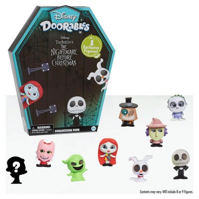 Disney Doorables Nightmare Before Christmas Peek 8 Figures Coffin Collection