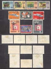 Juegos Ceilán 1970, SG.561-70.