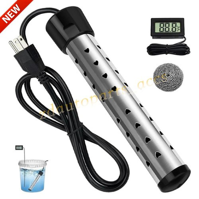 #ad 2000W Immersion Heater Portable Electric Water Heater Fast Heating for Buckets $15.79