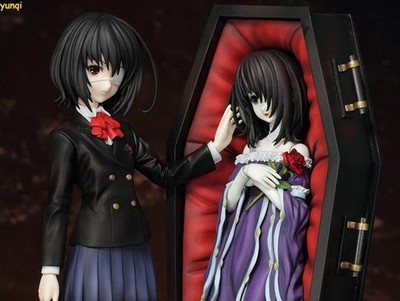 Anime Another Misaki Mei Unpainted Resin Kit Figure Statue Model Ornament Toys