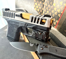 Glock 26 Gen 3 Slide Fluted Barrel Fiber Sights Complete G26 Upper  FREE KNIFE