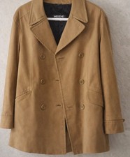Max Mara Weekend Trench Donna Camel Taglia 42 Doppiopetto Giacca Elegante