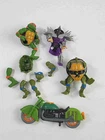 Vintage Teenage Mutant Ninja Turtles TMNT Broken Figures - For Parts