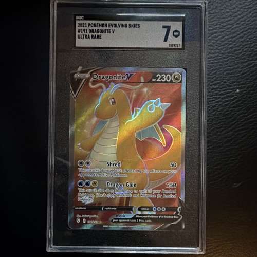 Dragonite V graded SGC 7 for sale on eBay