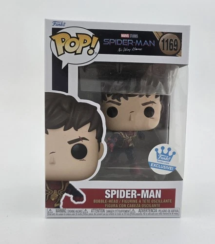 Funko Pop! Marvel Spider-Man NWH Spider-Man #1169 Special ED With POP Protector