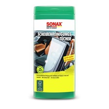 SONAX SCHEIBENREINIGUNGSTÜCHER BOX SCHEIBEN REINIGUNGSTÜCHER AUTOPFLEGE 25 STÜCK