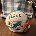 Mike Gesicki Miami Dolphins Signed Mini Helmet JSA Auth Original NFL