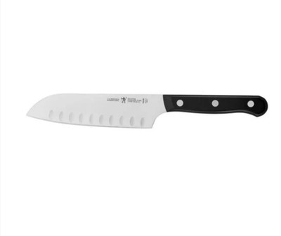 Henckels 5.5  Santoku Knife   Hollow Edge Razor Sharp Kitchen Knife | Solution S