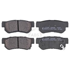 Satz Bremsbeläge Bremsklötze hinten für Hyundai Elantra 4 HD Getz TB | 239179