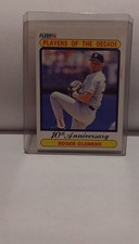 1990 Fleer Players of the Decade 10th Anniversary Roger Clemens #627