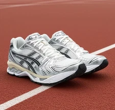 ASICS Gel-Kayano 14 White, Graphite, Grey 1203A537-110 Men's, Brand New -