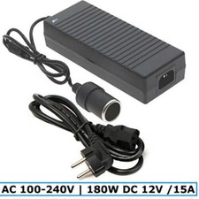 Voltage Converter 180W 12V 15A Car Converter Power Supply UK Socket Charger