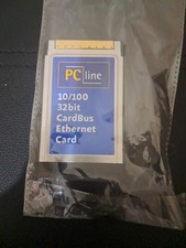 Ethernet Card. Cardbus 32 Bit 10/100 NEW. Free Delivery UK Seller