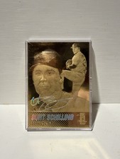 merrick mint gold autographed card 2472 curt schilling boston red sox mlb