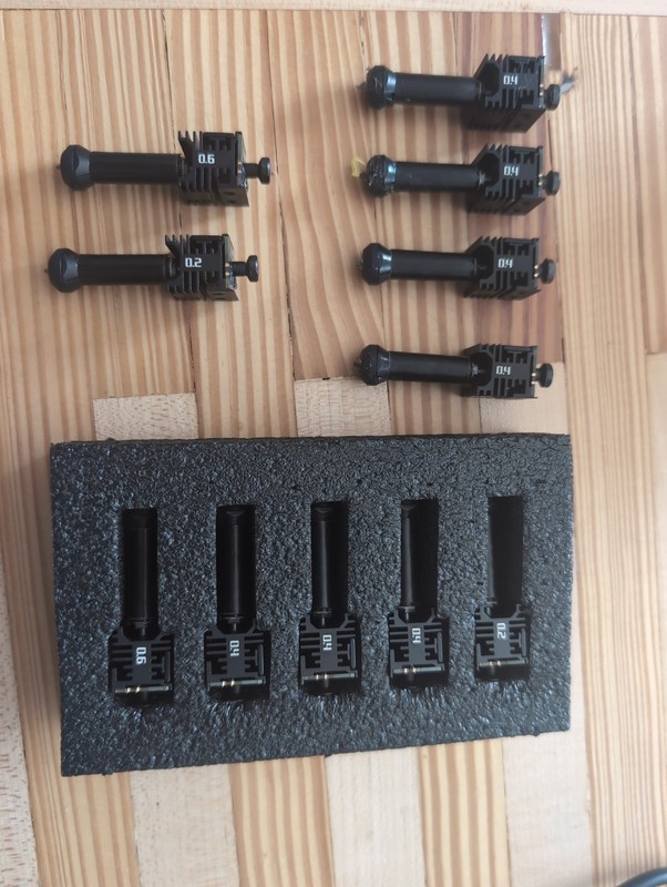 11 Bambu Lab Induction Hot Ends (Lot)