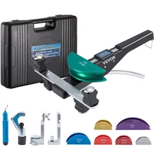 VEVOR Copper Pipe Bender HVAC Refrigeration Ratcheting Tube Bender 1/4" to 7/8"