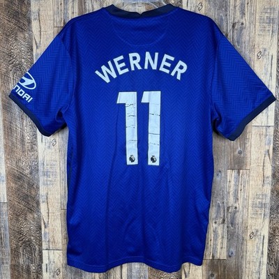 Chelsea FC 2020-21 Home Football Jersey TIMO WERNER #11 Nike Men's
