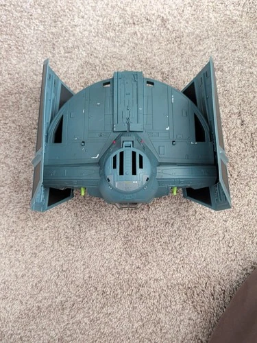 Vintage Darth Vader TIE Fighter Advanced X1 Starfighter Hasbro 2003 Intercepter