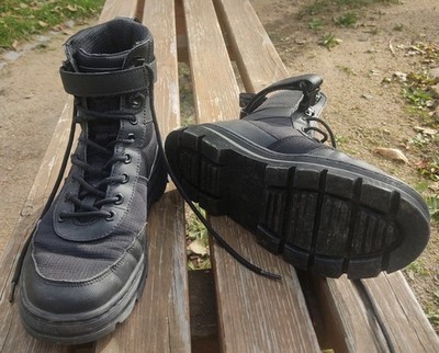 Dr Martens COMBS TECH LEDER & CANVAS UTILITY Stiefeletten Gr. 40