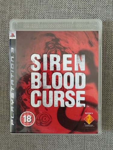 ps3 SIREN BLOOD CURSE Game (Works On US Consoles) REGION FREE PAL UK Version