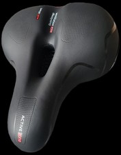 Bicycle Saddle Seat Comfort Black/Grey Gell Sport Spring Support MTB Bike New