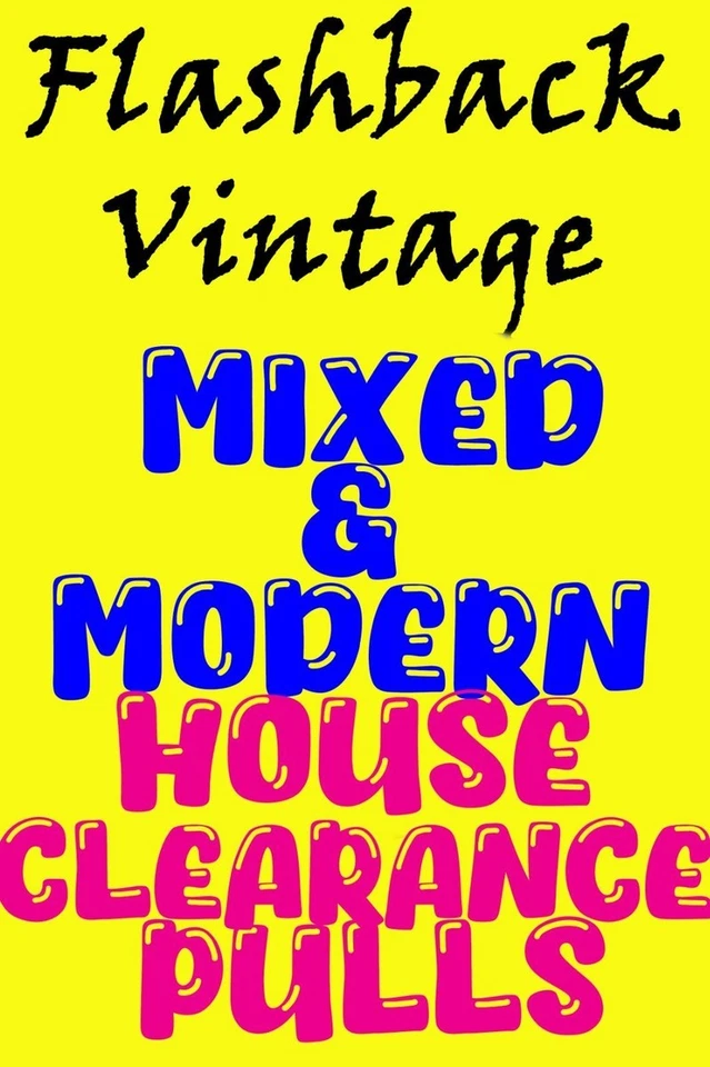 Mixed House cleared items - £1 starts