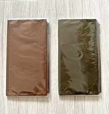 Traveler's Factory Cotton Zipper Case for Traveler's Notebook Olive Brown Set