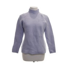 Walbusch, Rollkragenpullover, Größe: 42, Blau, Kaschmir/Merinowolle #XE5