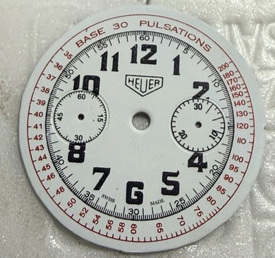 HEUER Zifferblatt Chronograph Landeron 33mm Chronograph Dial Vintage