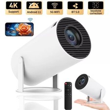 2026 NEU Beamer Projektor 4K UHD WiFi Bluetooth Android TV Heimkino Mini Tragbar