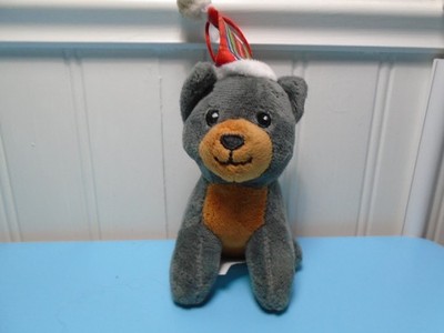 MAKE THE SEASON BRIGHT MUSICAL PUPPY DOG MINI PLUSH 5'' ORNAMENT WORKS WALGREENS