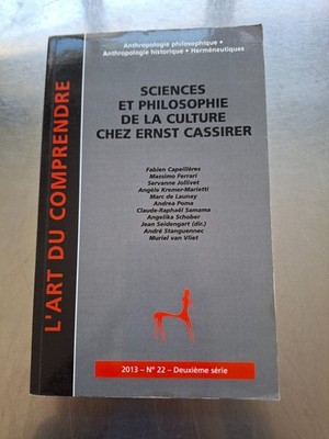 Sciences et philosophie de la culture chez Ernst Cassirer