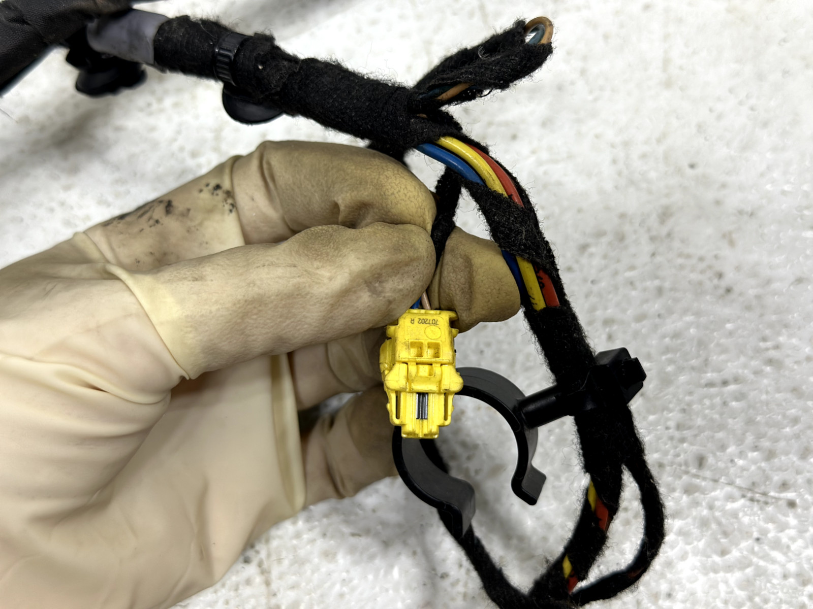 16-21 MCLAREN 570S RIGHT PASSENGER DOOR WIRING HARNESS WIRE LOOM 13M1473CP OEM
