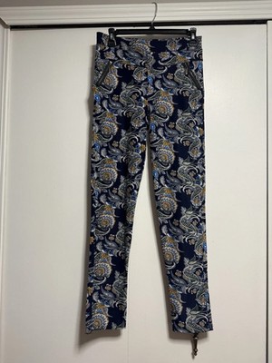 New Coco Carmen Floral High Rise Skinny Leggings with pockets Size L/XL (Fit M/L