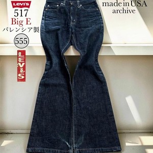 Levi’s 517 “BIG E” バレンシア w34 l32 USA Big E Levis 517 for sale | eBay
