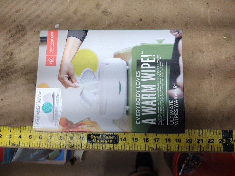 Prince Lionheart Ultimate Anti-Microbial Wipes Warmer. Pre Owned Fair Cond