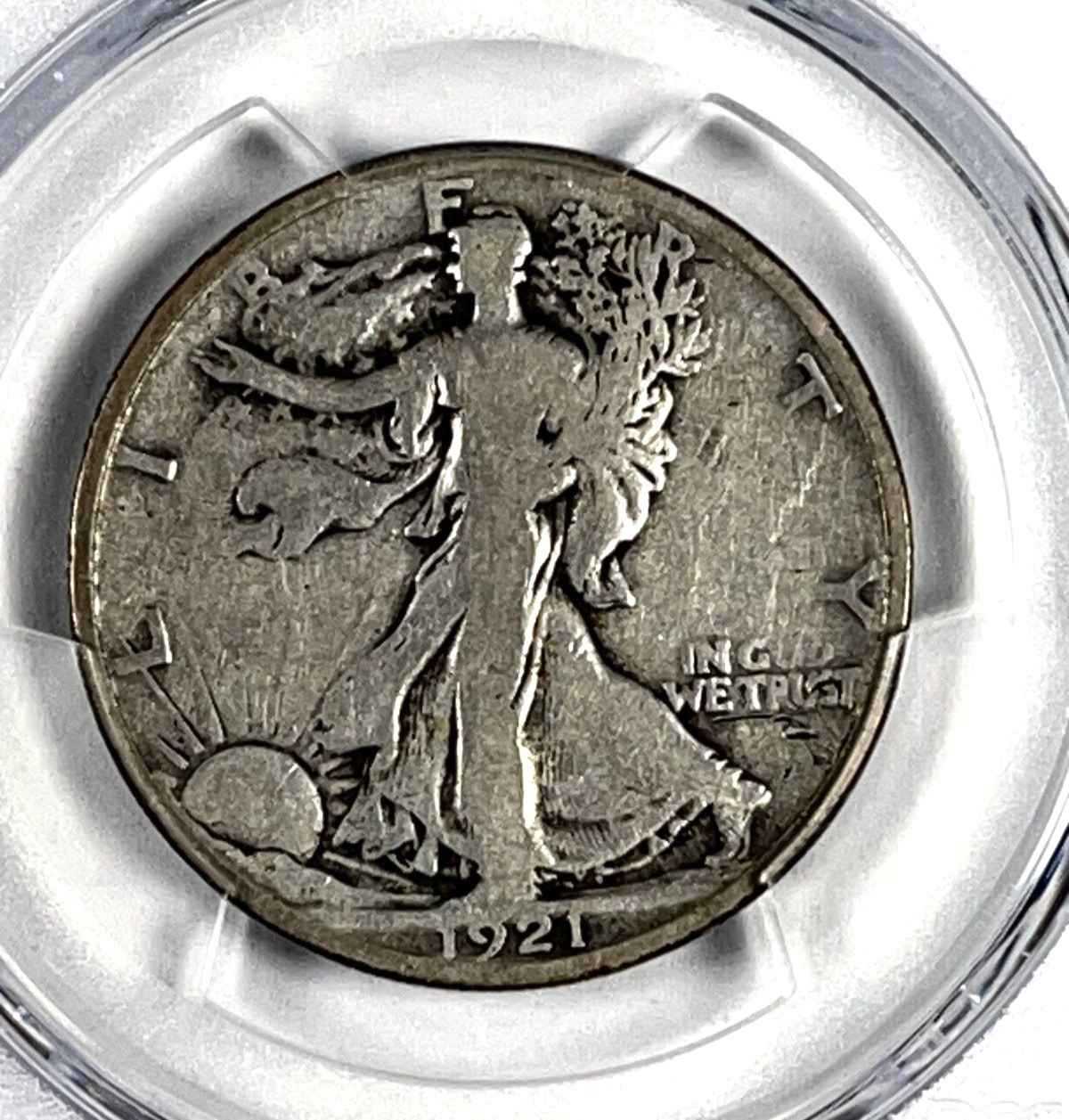 1921 Walking Liberty Half Dollar PCGS VG08 Coin | Free Shipping