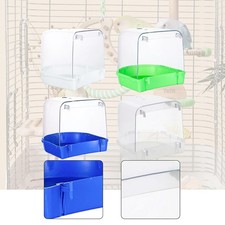 Bird Bath for Cage Bird Bath Box Bathing Tub