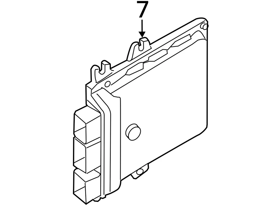 Engine ECM Electronic Control Module 3.5L Fits 17 INFINITI QX60 2495823 - Изображение 4 из 4