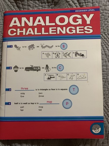 Analogy Challenges. Beginner Level By MindWare