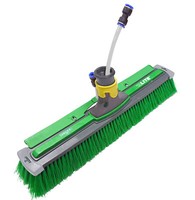 Unger NFK41 Nlite Power BüRste RechteckbüRste Gesplissen Komplett, GrüN, 41 Cm