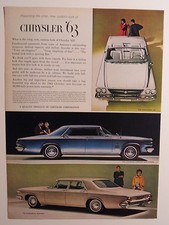 1963 Chrysler 300 J Convertible New Yorker Newport Article - Must See 1963 Chrysler 300 J Convertible New Yorker Newport Article - Must See