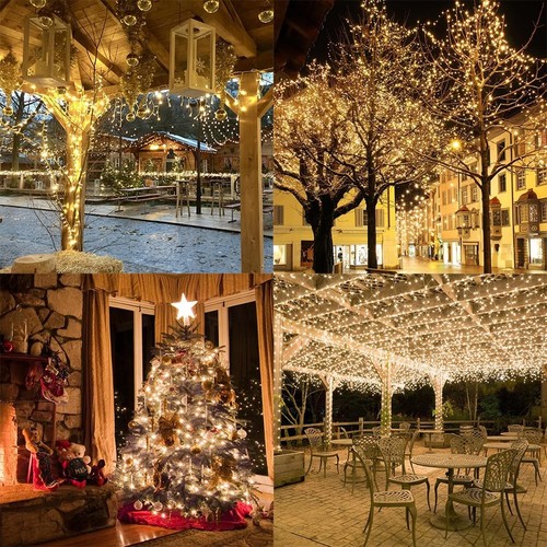 Fairy Lights Plug in,328FT 2000 LEDs Waterproof String Lights,Twinkle Light w... - 第 7/7 張圖片