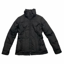 Fay Women's Down Padded Coat Jacket | Vintage High End Designer Dark Grey Vtg