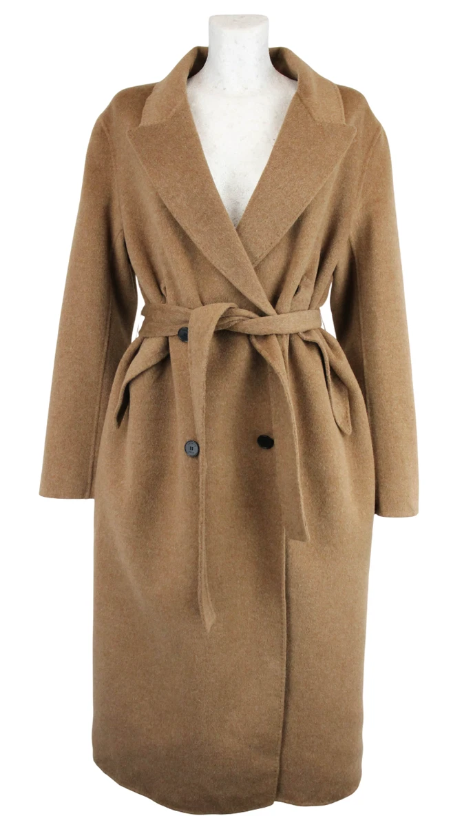 Veste Paletot Sandro – Taille 38 – Marron Chiné – Vintage Chic – Occasion Très Bon état